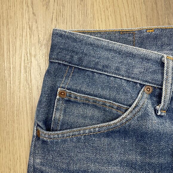 Montgomery Ward Jeans Mens 34x30 Blue Denim Straight Leg Five Pocket Cut 912 - Picture 5 of 16